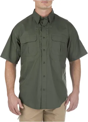 5.11 Tactical Mens Button Down Short Sleeve Shirt with Pockets, Taclite Pro, Style 71175ABR