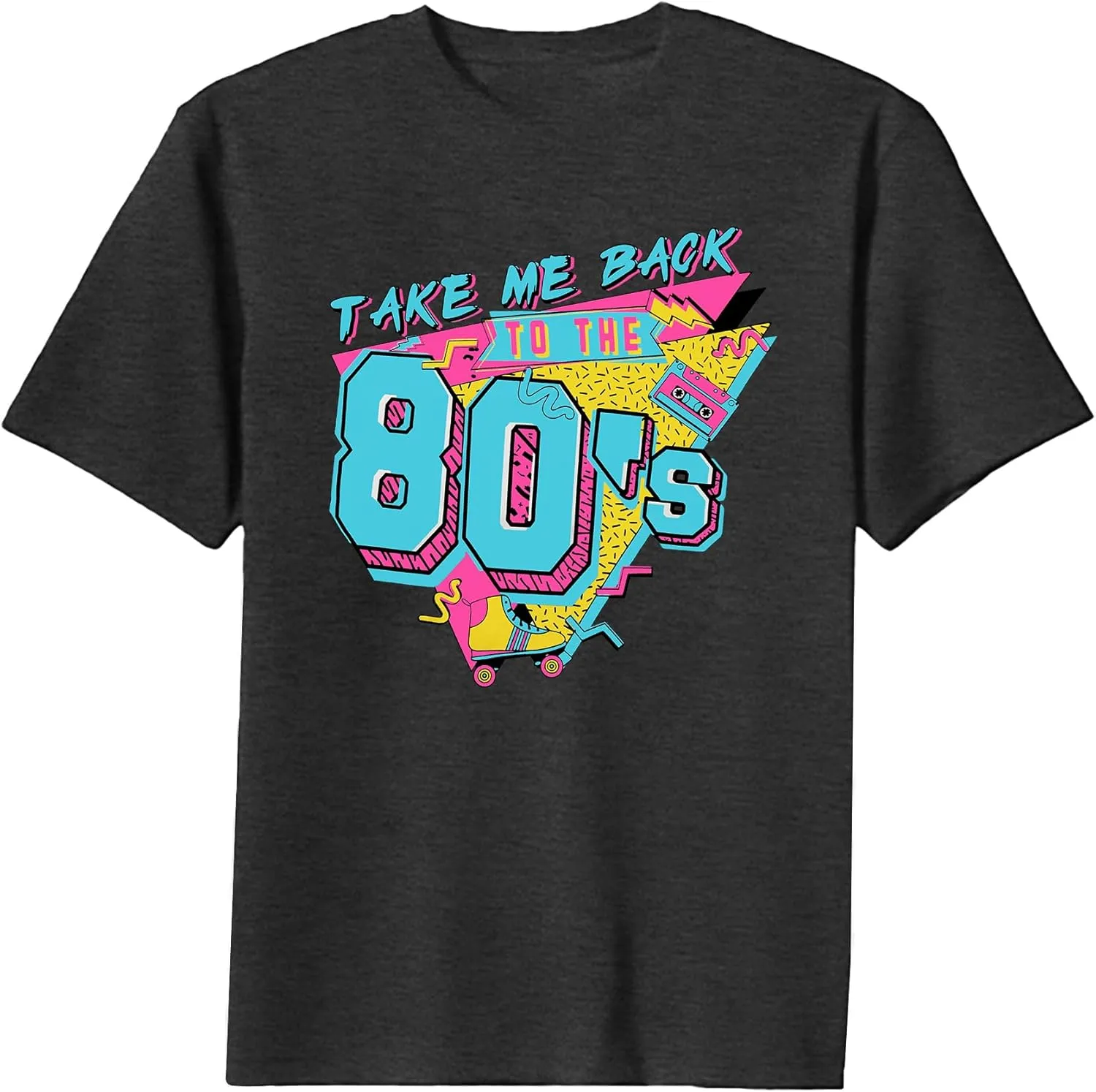 80's Shirts for Men: I Love The 80s Shirt Tops Vintage 80s Music T-Shirt 80s Birthday Party Outfits