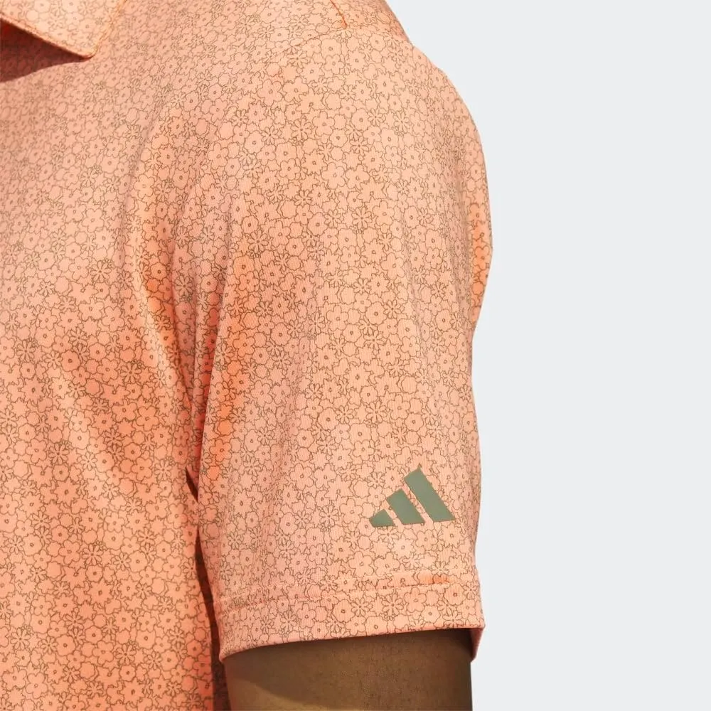 adidas Men's Ultimate365 Allover Printed Golf Polo Shirt