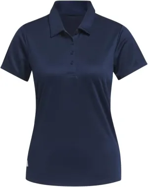 adidas Women's Solid Performance Short Sleeve Polo Shirt
