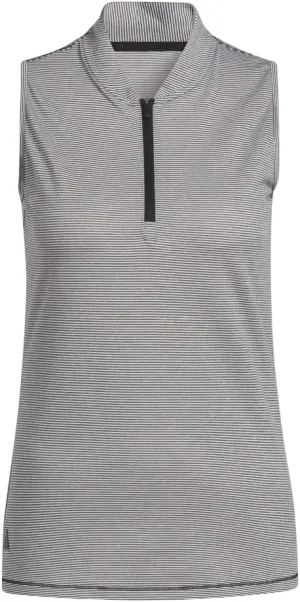adidas Women's Two Color Ottoman Golf Polo Shirt