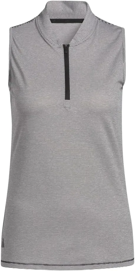 adidas Women's Two Color Ottoman Golf Polo Shirt