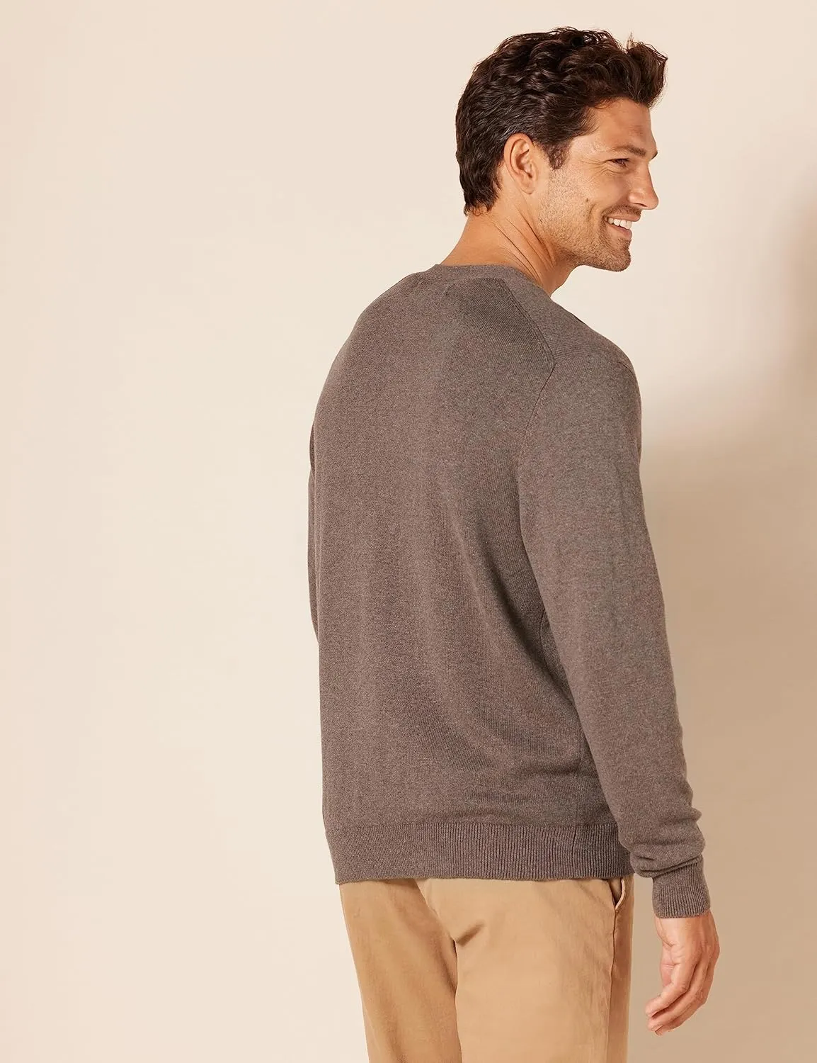 Amazon Essentials Men's Cotton Cardigan Sweater