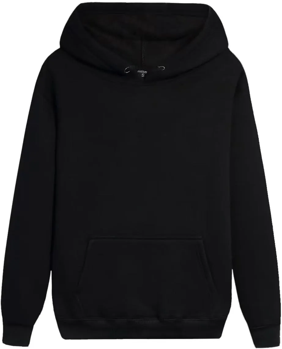 babyhealthy Womens Casual Hoodies Fleece Sweatshirts Long Sleeve Sweaters Pullover with Pocket