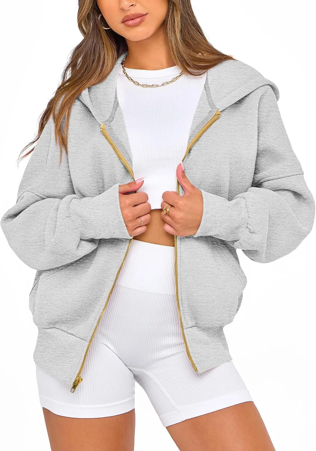 BTFBM Womens Zip Up Hoodies Long Sleeve Fashion Sweatshirt Fleece Y2K Hooded Jacket 2025 Trendy Fall Spring Clothes