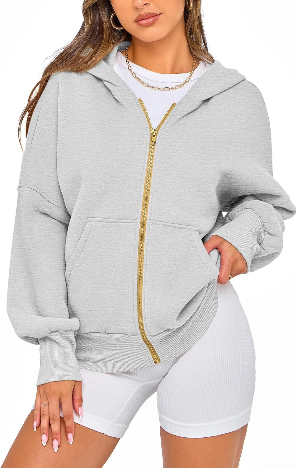 BTFBM Womens Zip Up Hoodies Long Sleeve Fashion Sweatshirt Fleece Y2K Hooded Jacket 2025 Trendy Fall Spring Clothes