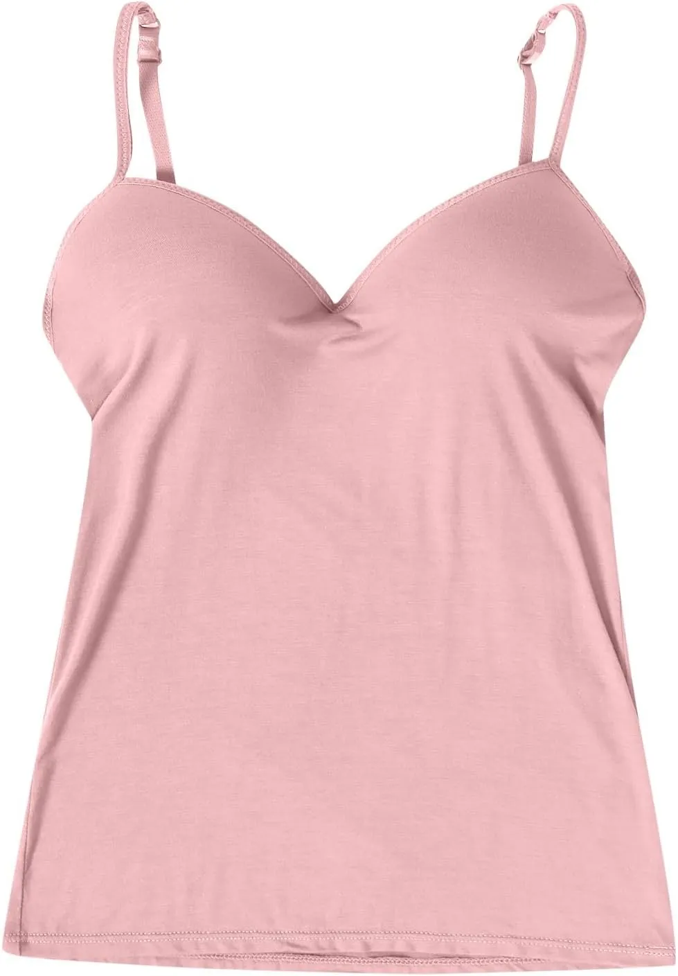 Camisole Tops for Women Built in Bra Tank Tops for Women Bras No Underwire Yoga Tops Workout Tops Sports Padded Cami