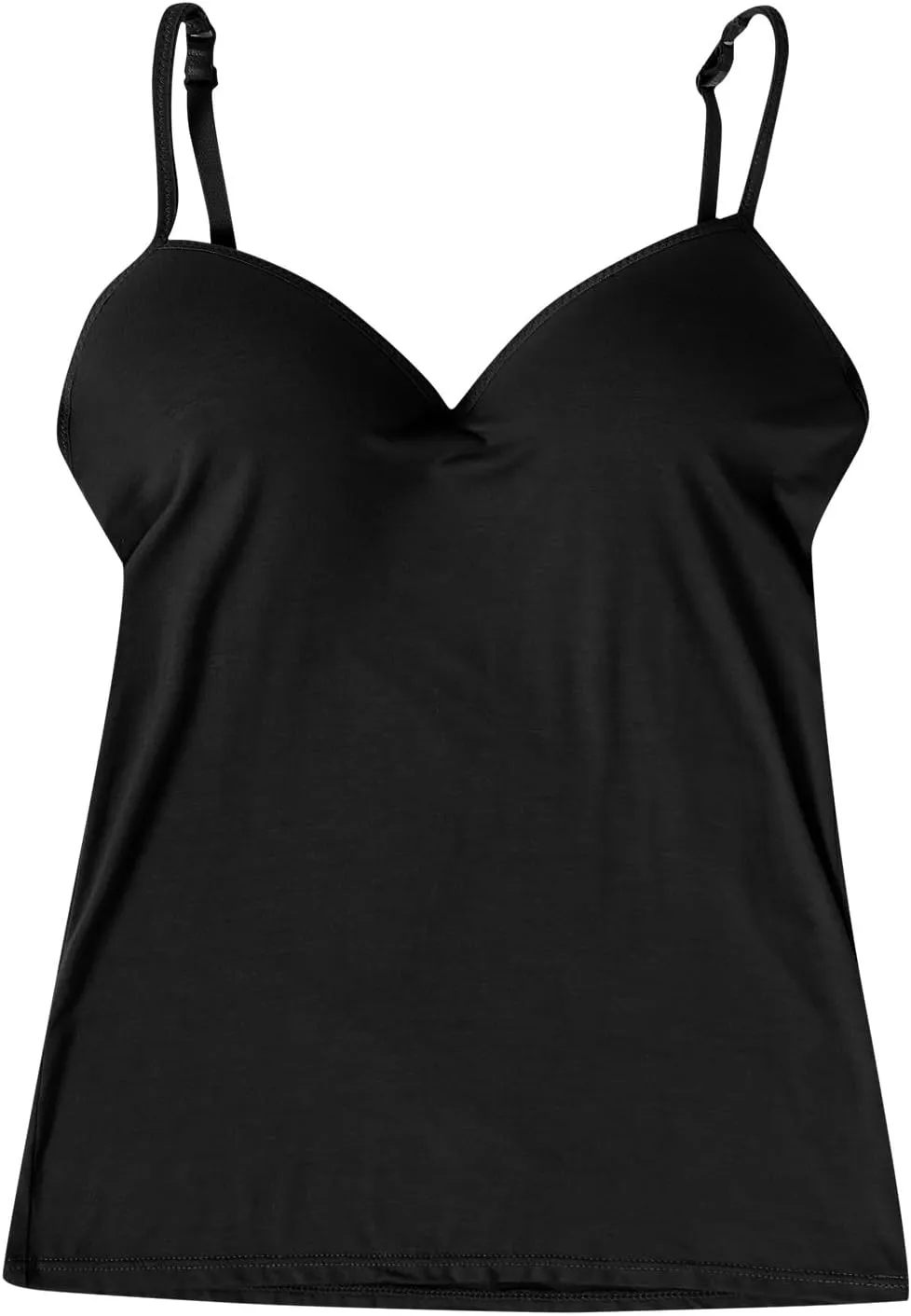 Camisole Tops for Women Built in Bra Tank Tops for Women Bras No Underwire Yoga Tops Workout Tops Sports Padded Cami
