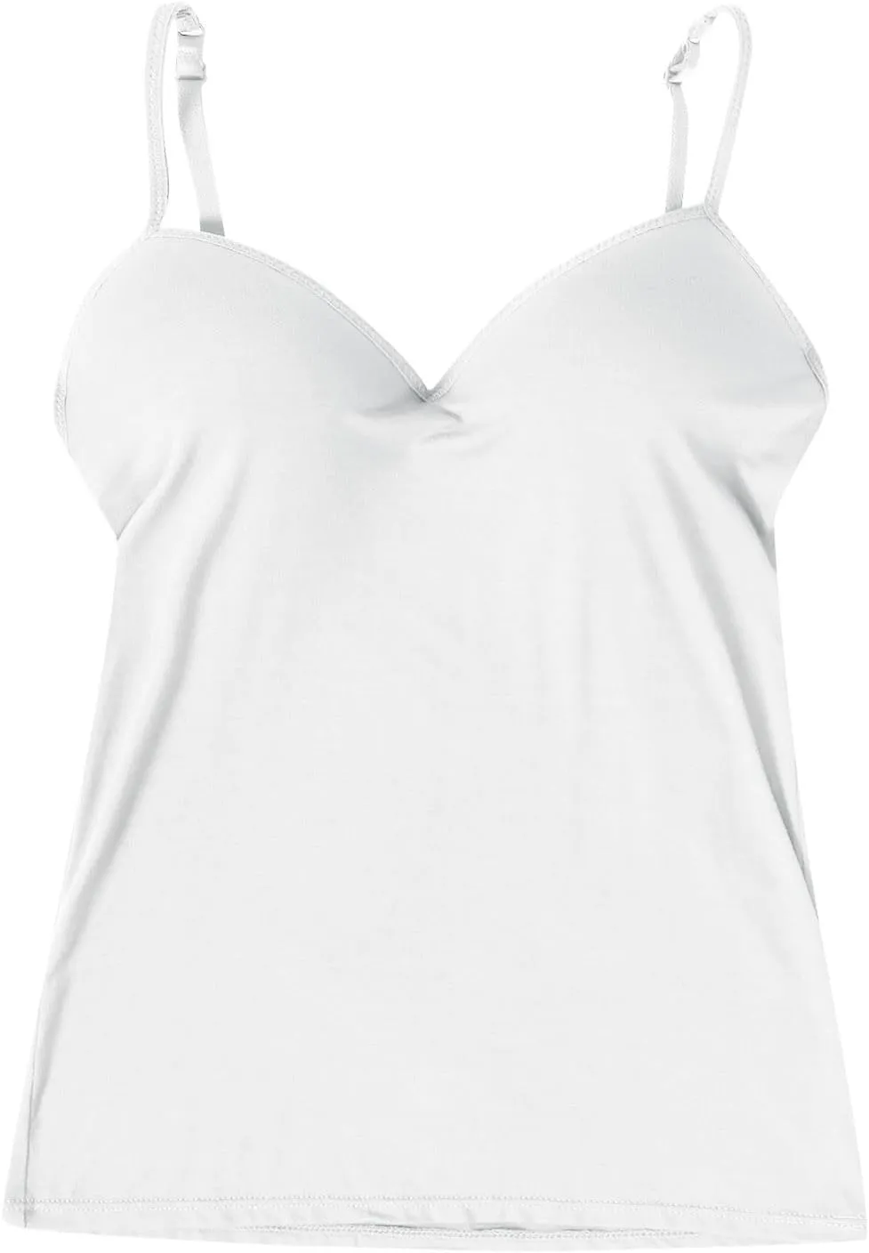 Camisole Tops for Women Built in Bra Tank Tops for Women Bras No Underwire Yoga Tops Workout Tops Sports Padded Cami