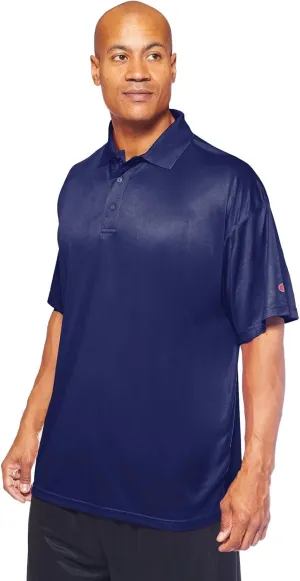Champion Men's Big & Tall Powertrain Solid Polo Shirt
