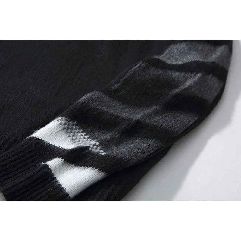 Coat Sweater Warm Autumn Ow Printed Sweater for Men Owt