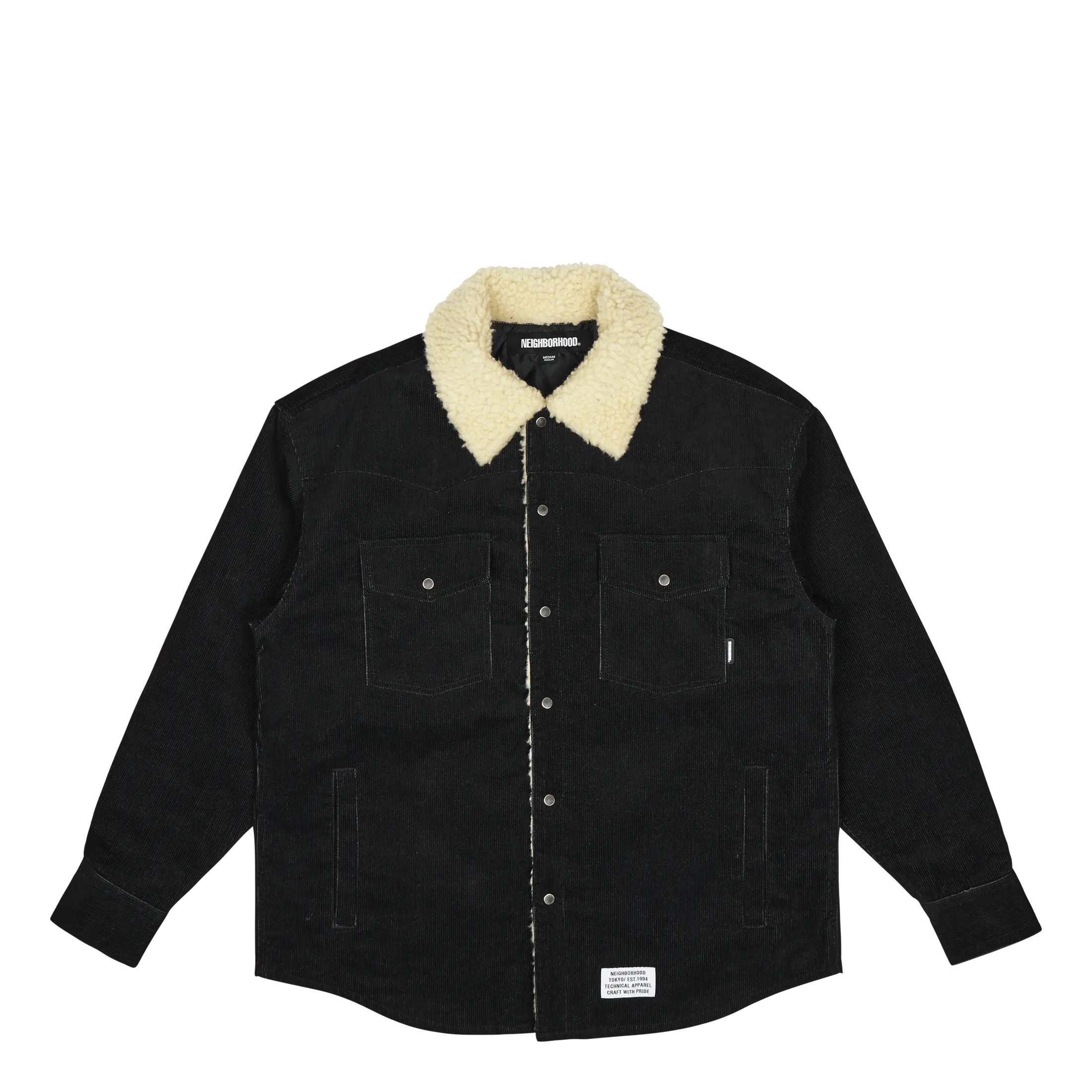 Cord Western Sh Ls . Ec Bk