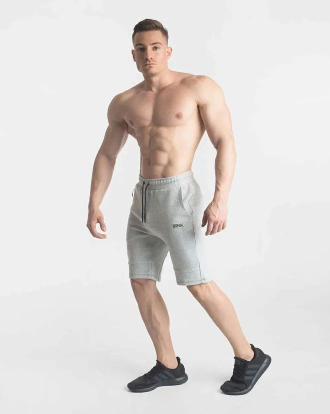 CrossFleece Shorts - Marl Grey