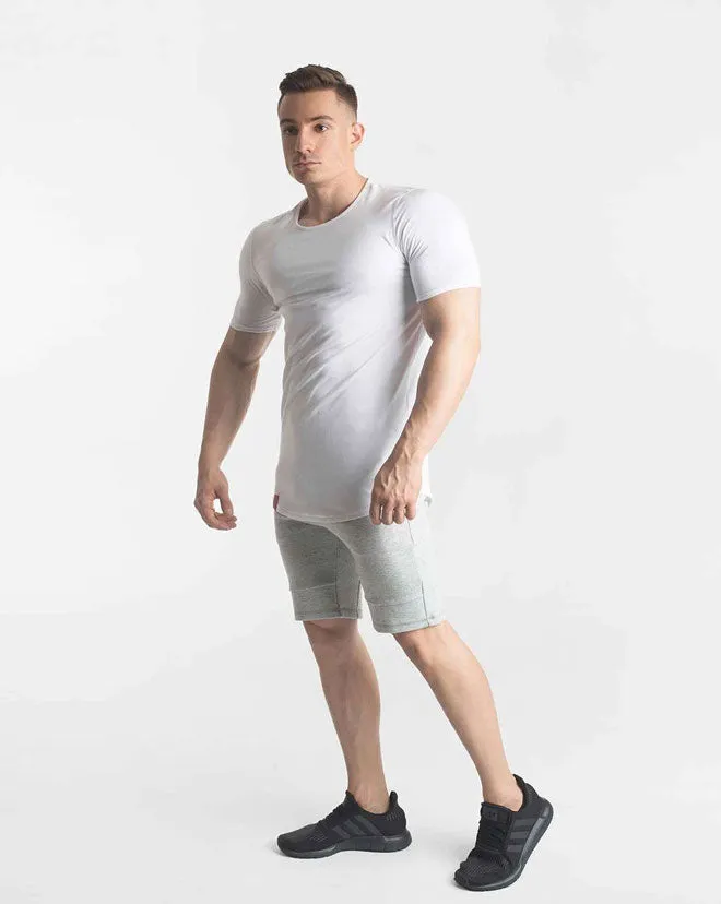 CrossFleece Shorts - Marl Grey