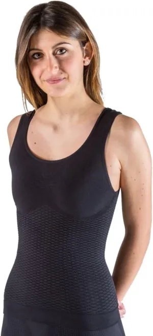CzSalus Anti Cellulite Slimming Vest, Modelling Shirt   Silver