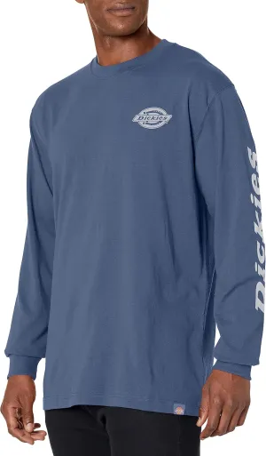 Dickies Men's Long Sleeve Heavyweight Logo T-Shirt