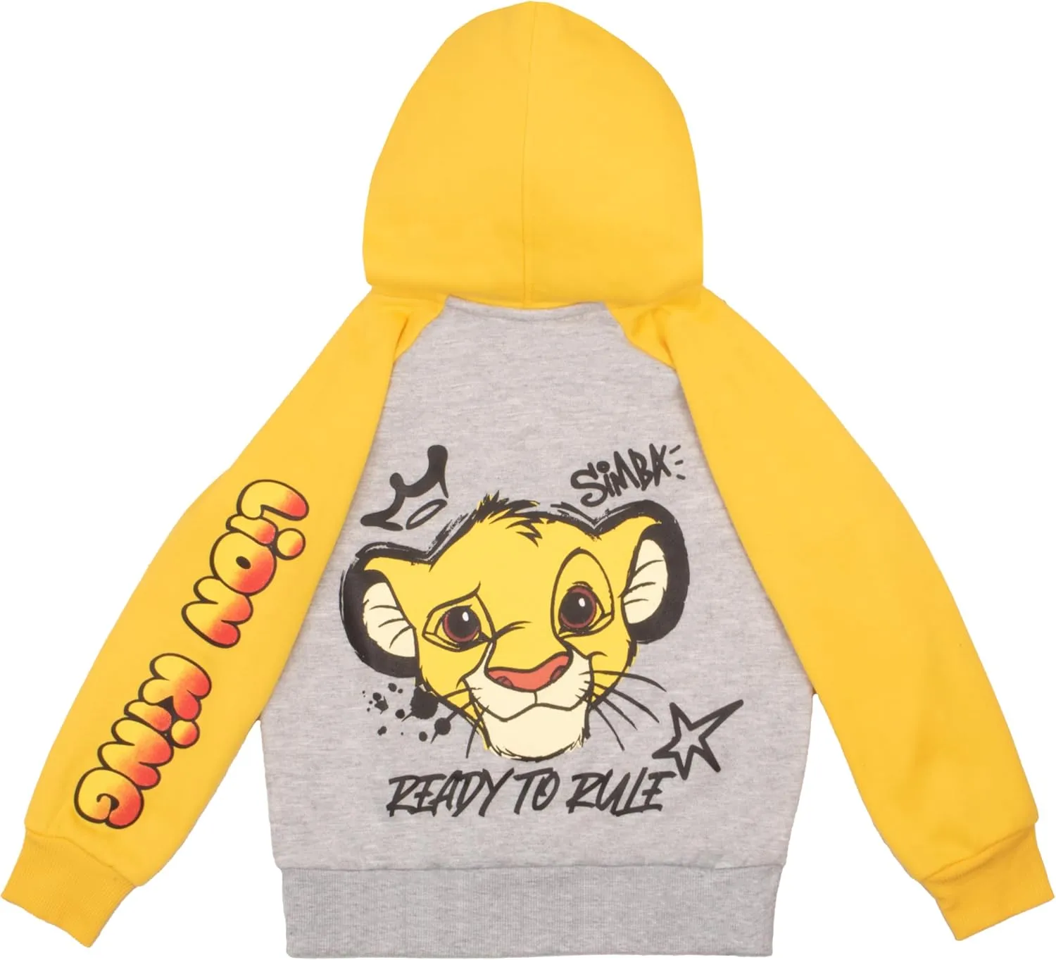 Disney The Lion King Boys Matching Sets Simba Pullover Hoodie and Jogger Fleece Set for Boys 2 Piece Bundle