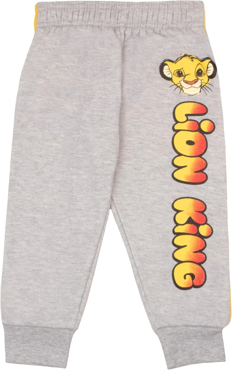 Disney The Lion King Boys Matching Sets Simba Pullover Hoodie and Jogger Fleece Set for Boys 2 Piece Bundle