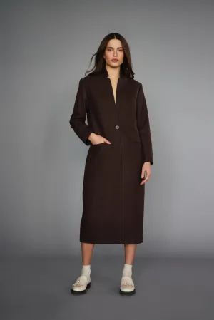 Dorothy Coat | Choc Wool