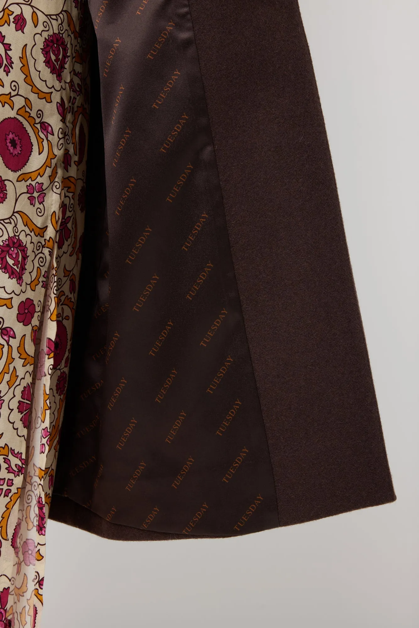 Dorothy Coat | Choc Wool