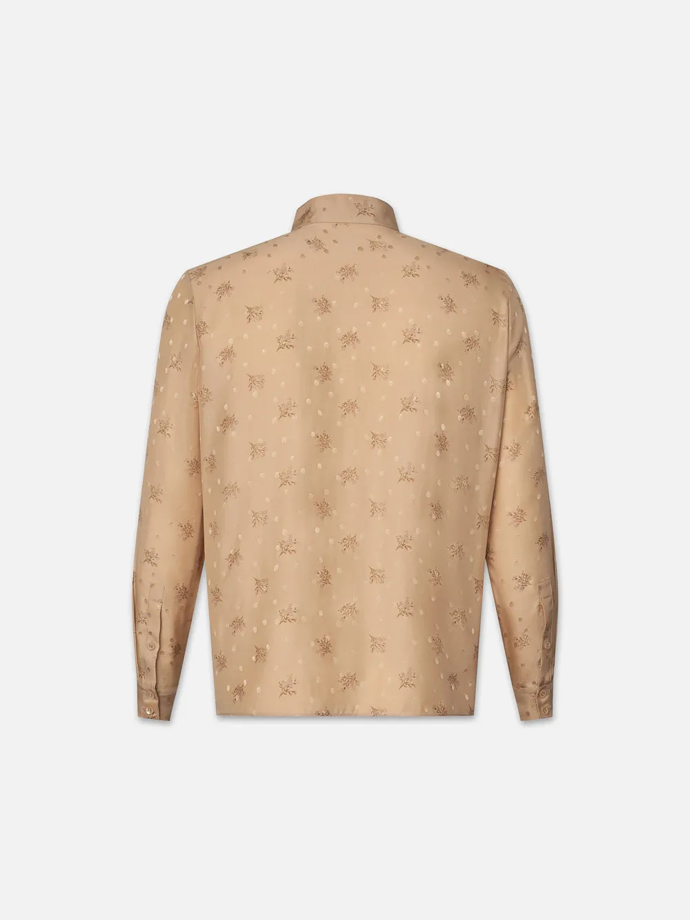 Double Pocket Blouse -- Golden Floral