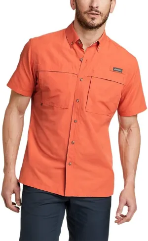 Eddie Bauer Men's Ripstop Guide Short-Sleeve Shirt