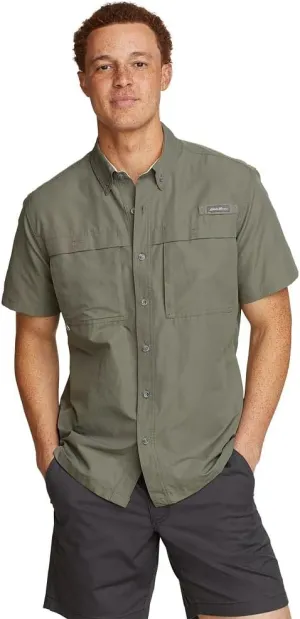 Eddie Bauer Men's Short Sleeve Ripstop Guide Shirt