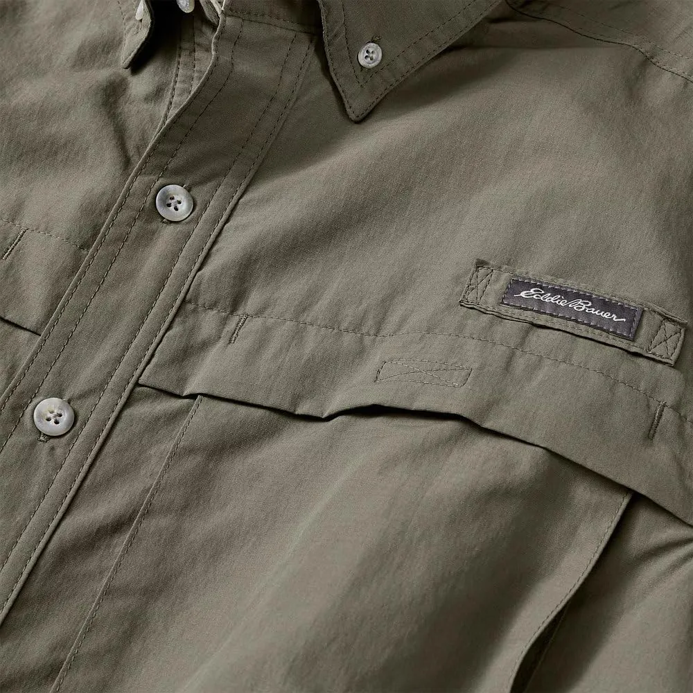 Eddie Bauer Men's Short Sleeve Ripstop Guide Shirt