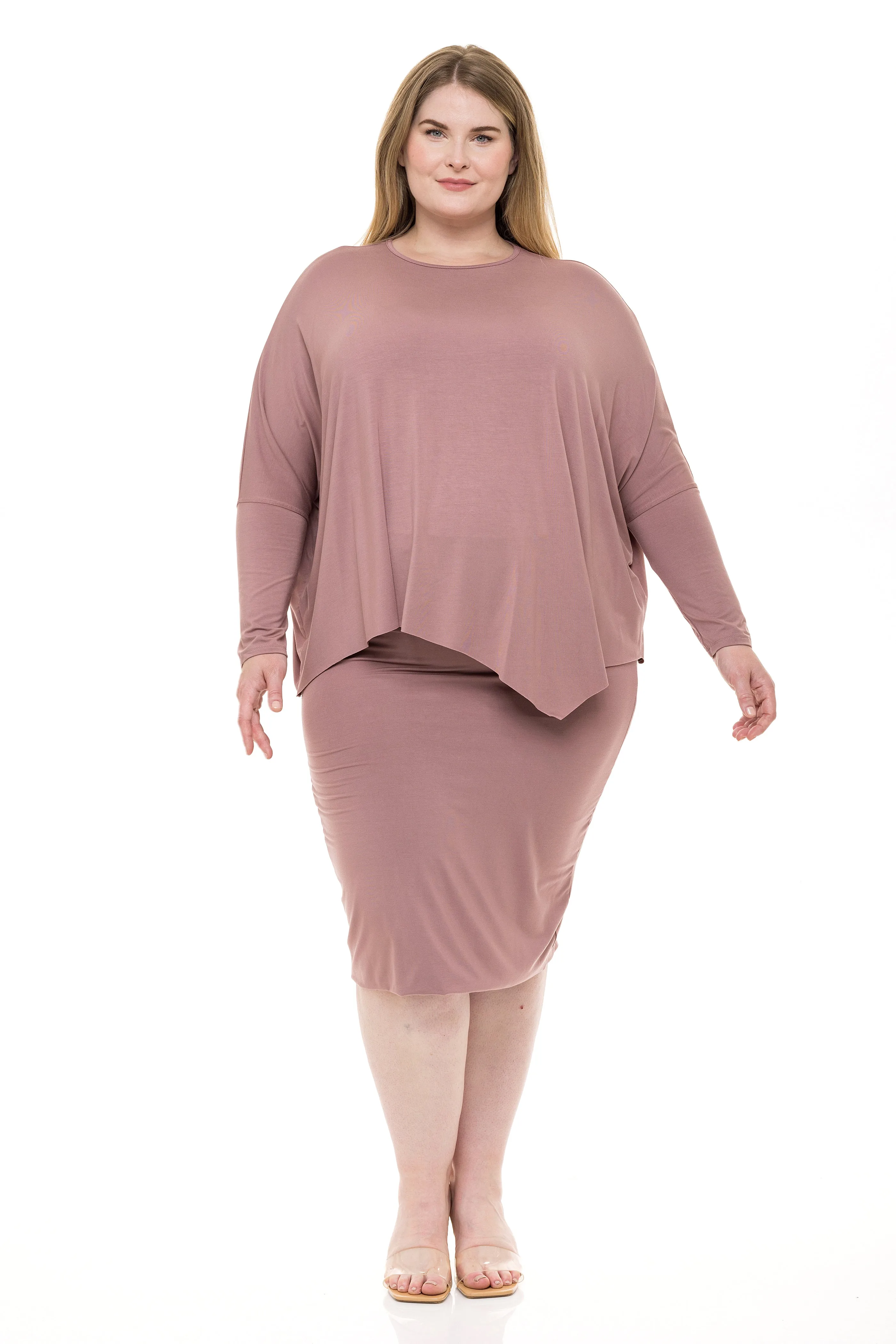 EDEN TOP SOLID JERSEY (MAUVE)