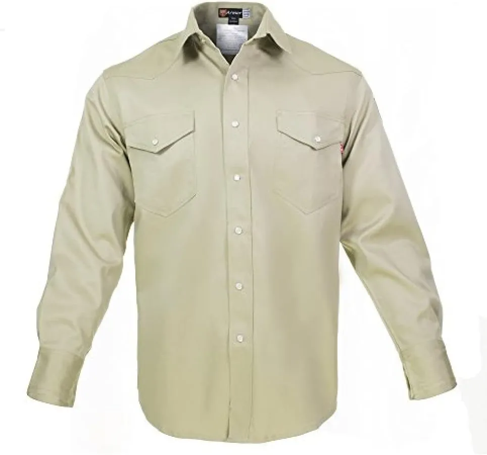 Flame Resistant FR Shirt - 100% C - Light Weight
