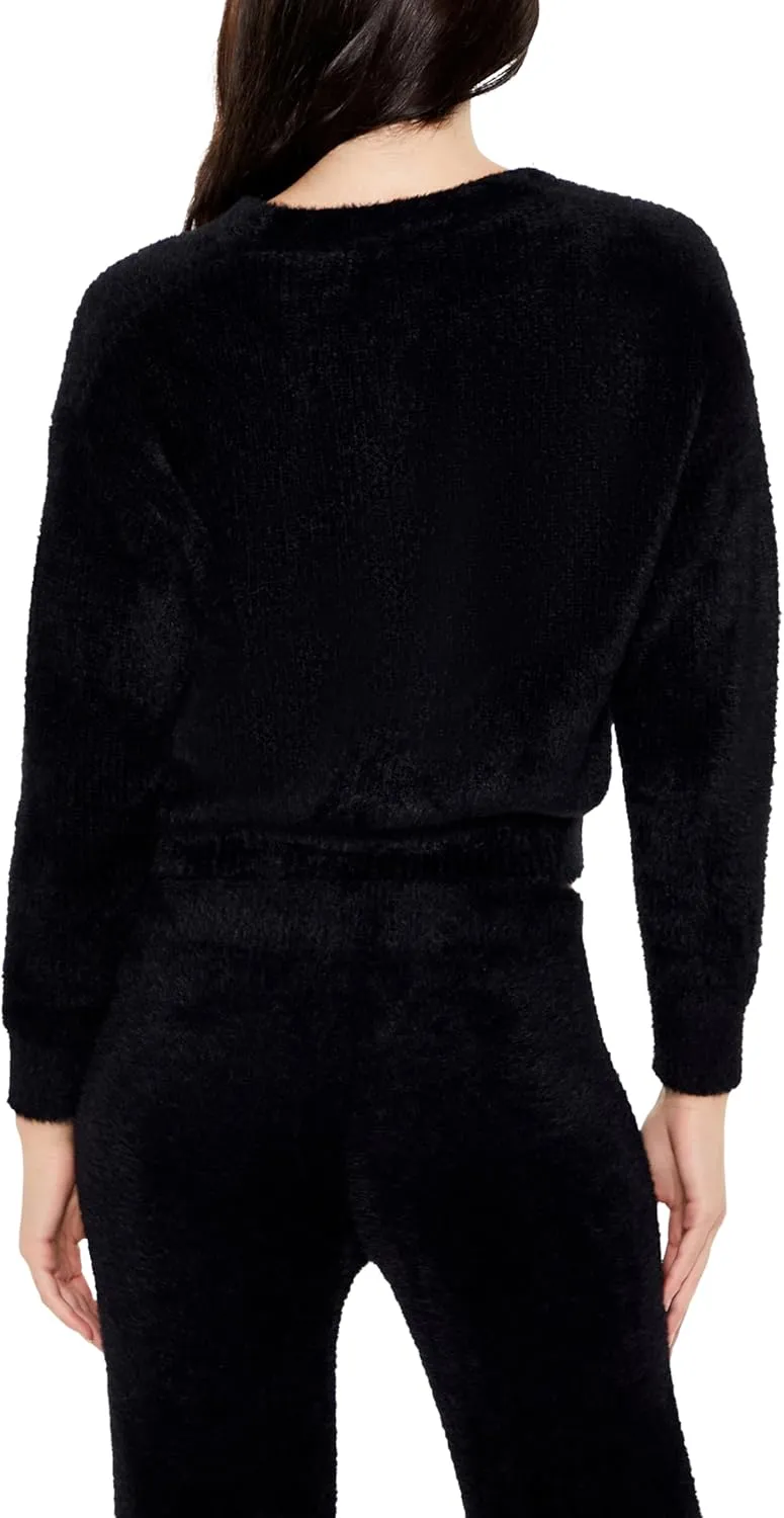 Forever 21 Women's Fuzzy Cardigan Sweater