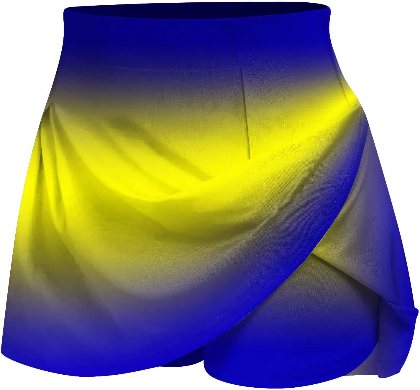 FZYLQY Womens Skorts with Pockets Tummy Control Plus Size Skorts for Women High Waist Athletic Sports Pants Casual Shorts