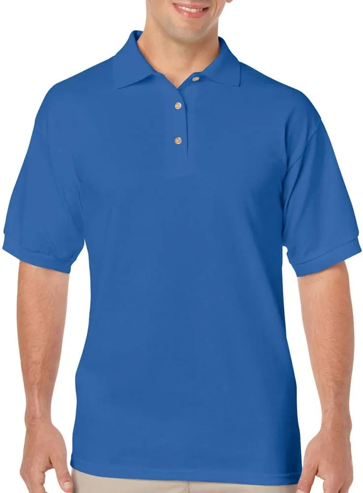Gildan Adult DryBlend Jersey Short Sleeve Polo Shirt