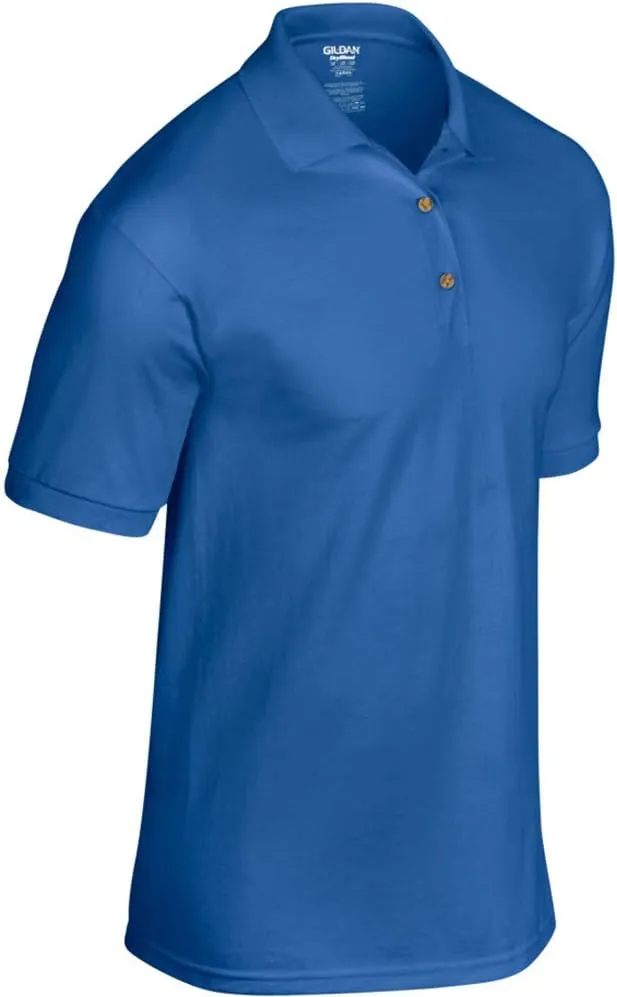 Gildan Adult DryBlend Jersey Short Sleeve Polo Shirt