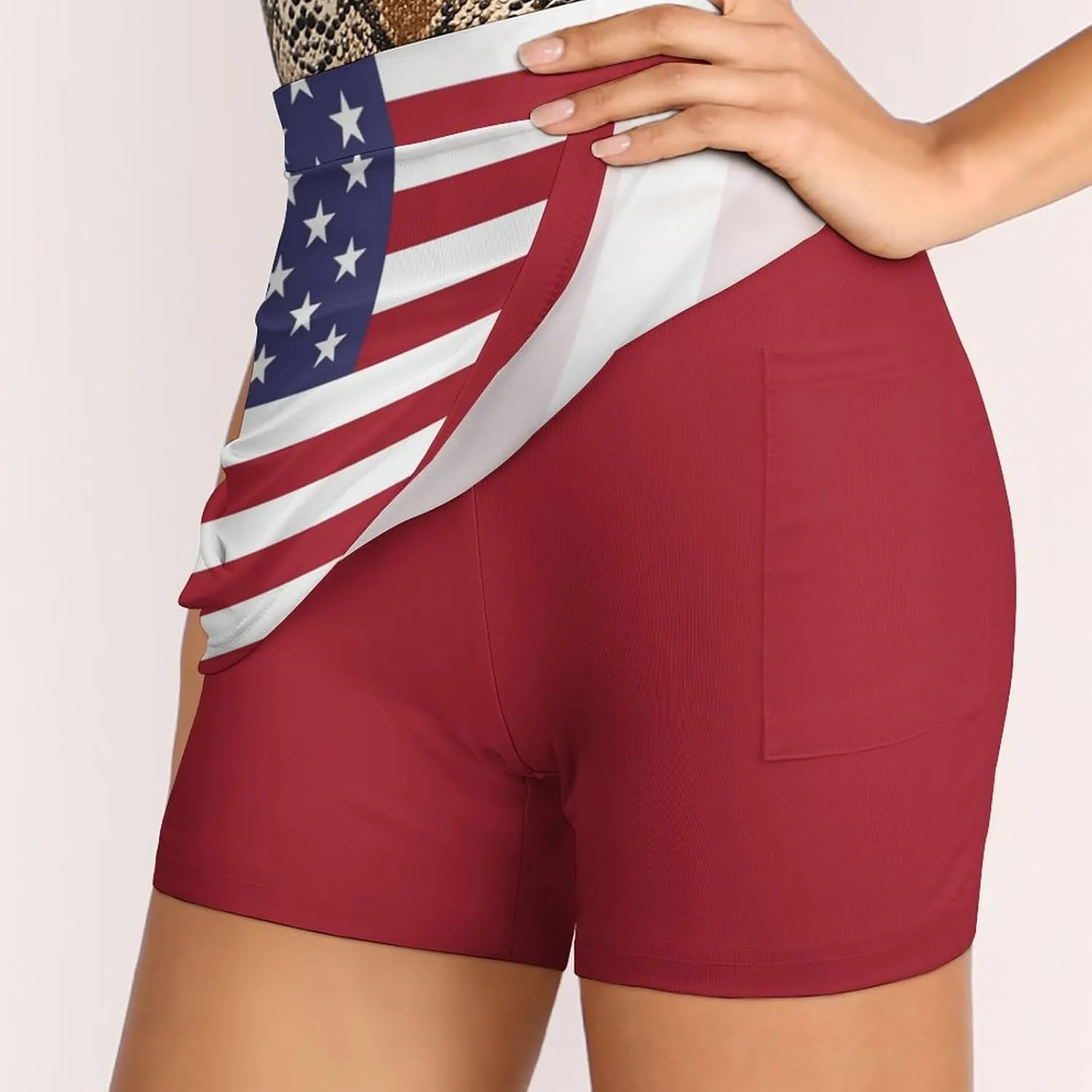 Golf Skirts for Women with Pockets Inner Shorts, High Waisted Athletic Tennis Skorts for Running Workout Sports