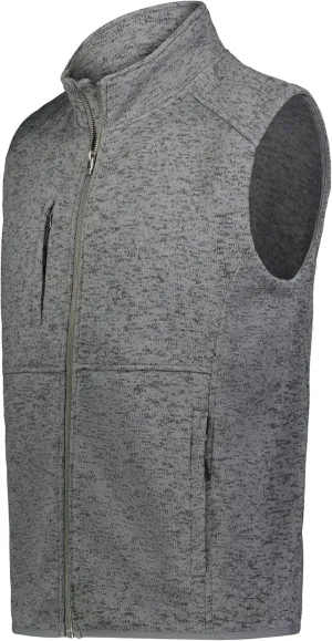 Holloway Men's Alpine Sweater Fleece Vest