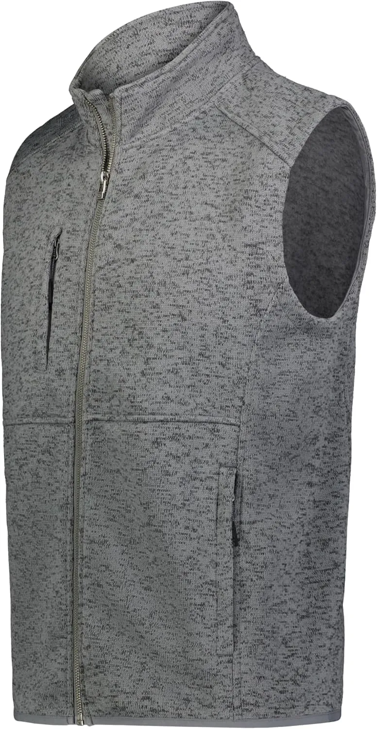 Holloway Men's Alpine Sweater Fleece Vest