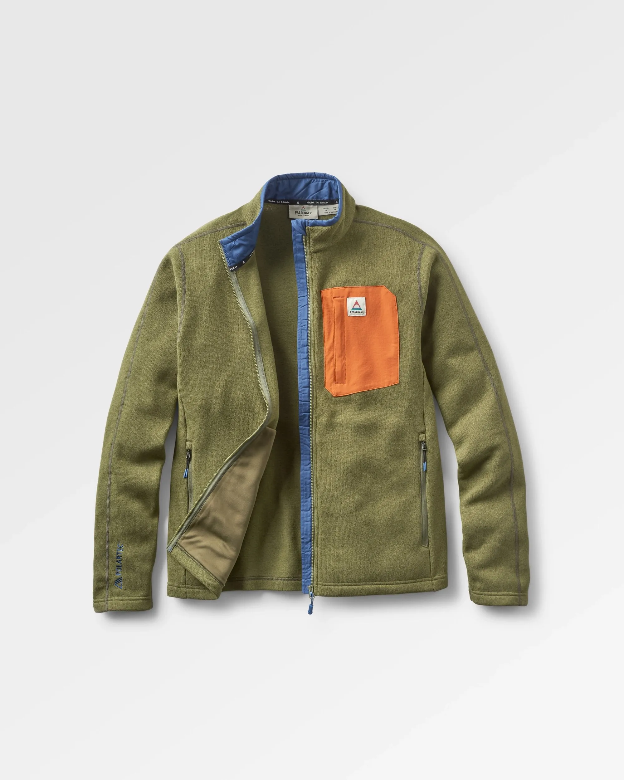 Hudson Recycled Polartec Fleece - Khaki
