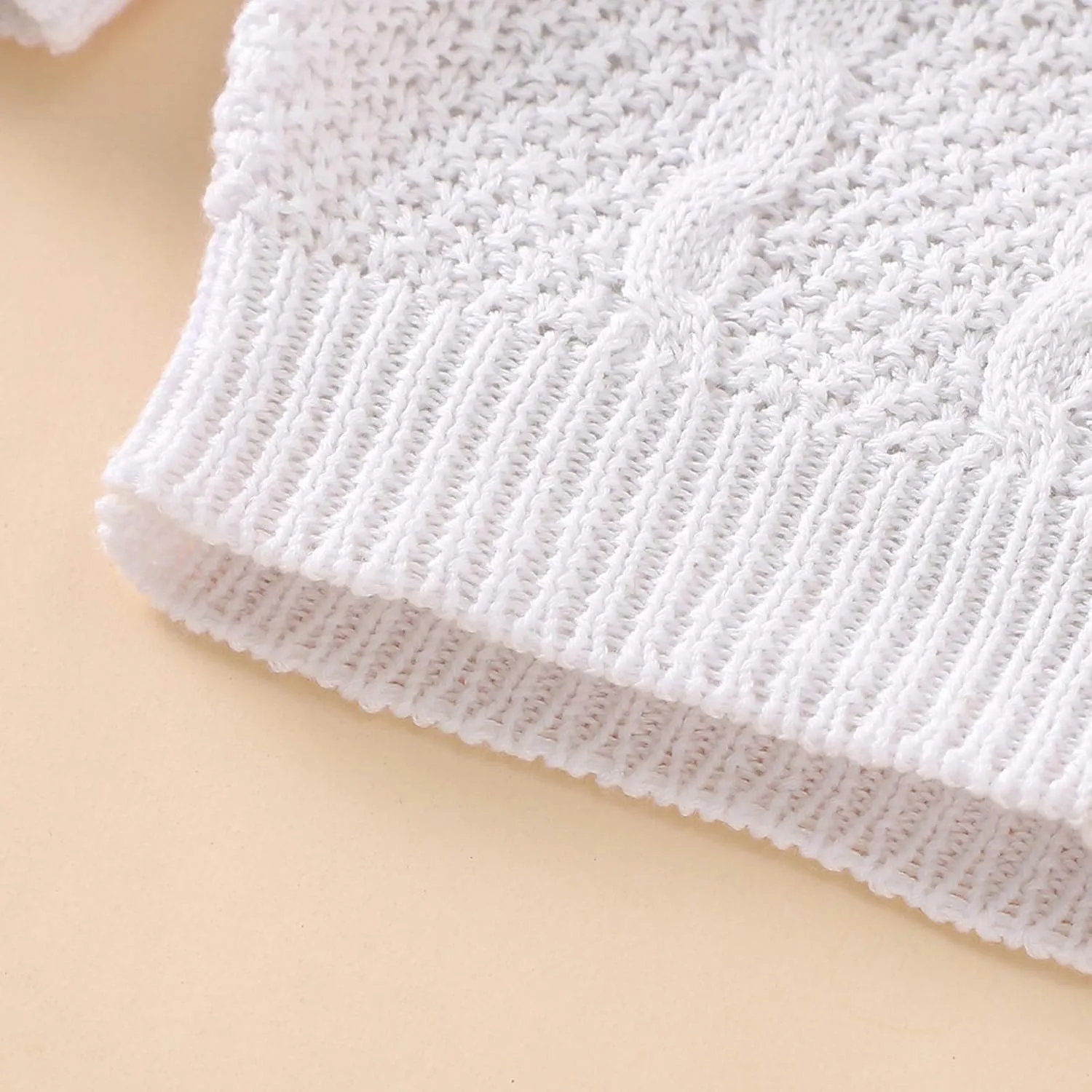 Infant Baby Boy Girl Long Sleeve Knitted Sweater Button Cardigan Coat Twist Knitwear Jacket Winter Warm Clothes