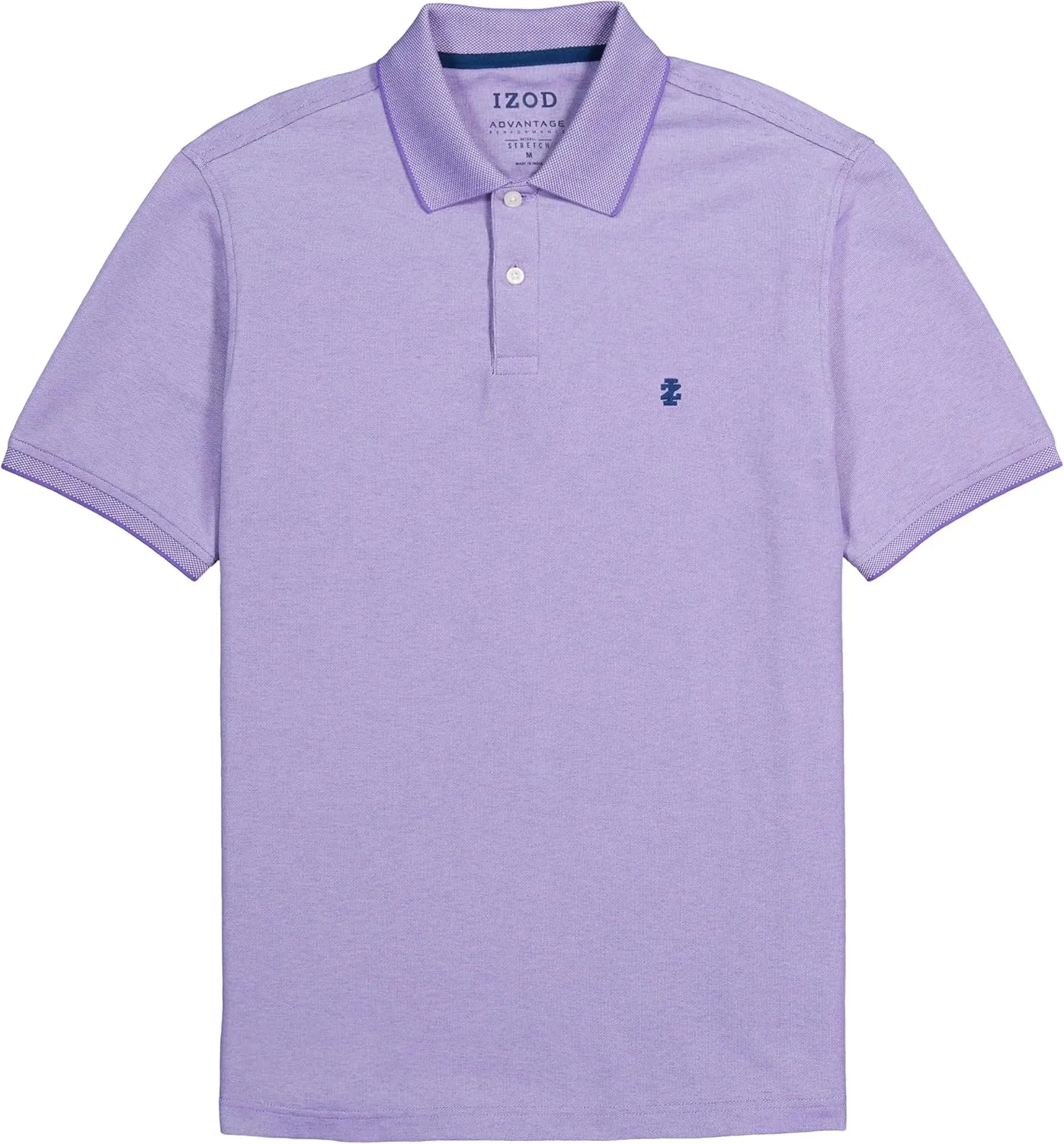 IZOD Men's Advantage Performance Short Sleeve Polo Shirt