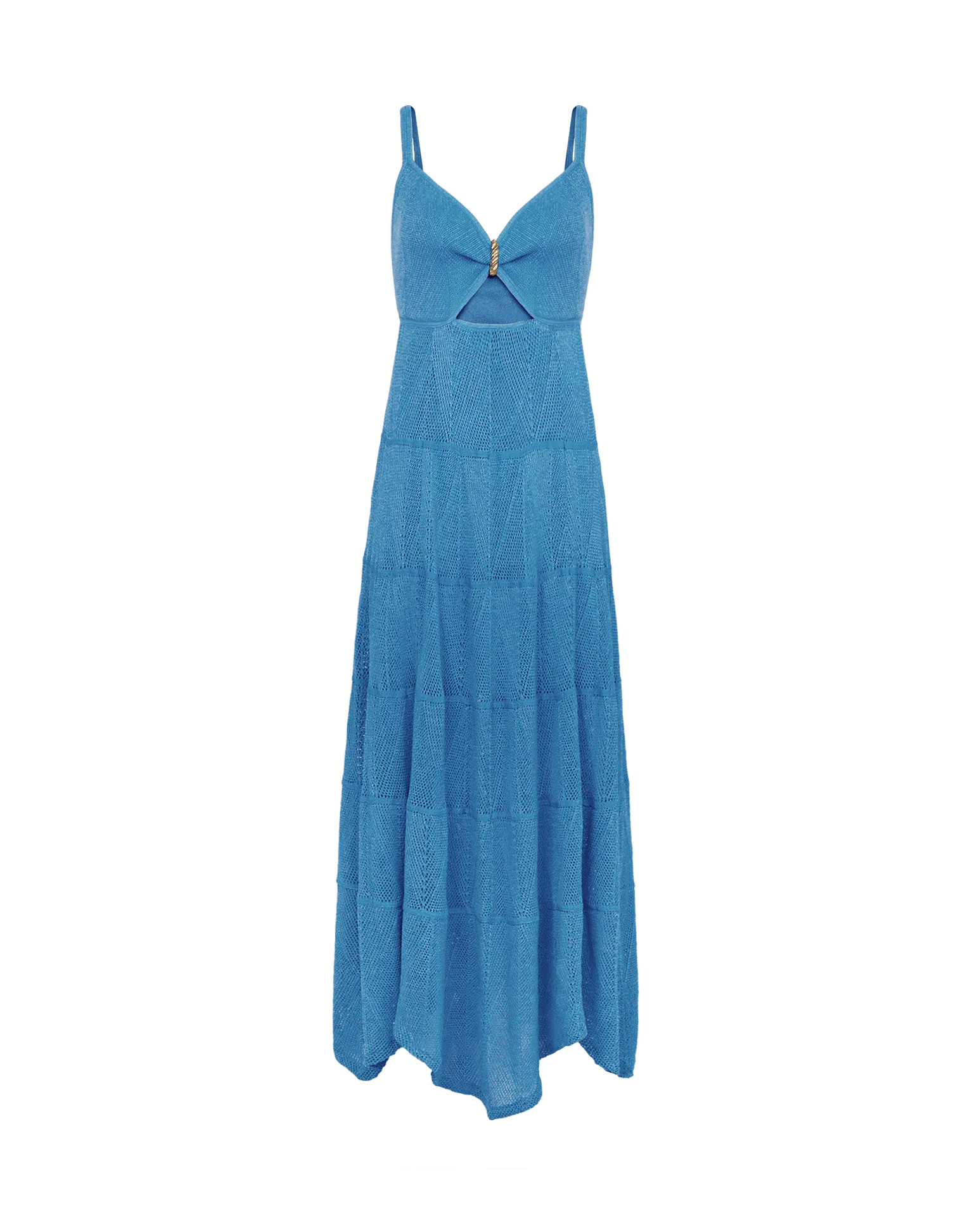 Knit Sabine Handkerchief Dress - Beach Front