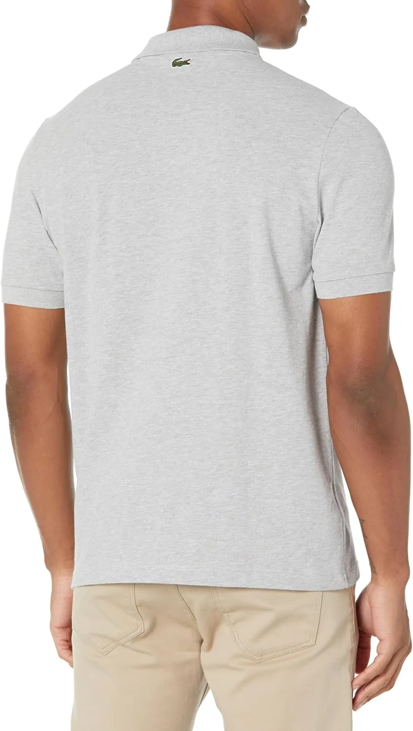 Lacoste Men's Short Sleeve Croc Graphic Polo Shirt