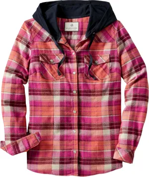 Legendary Whitetails Women's Lumber Jane Hooded Flannel Shirt