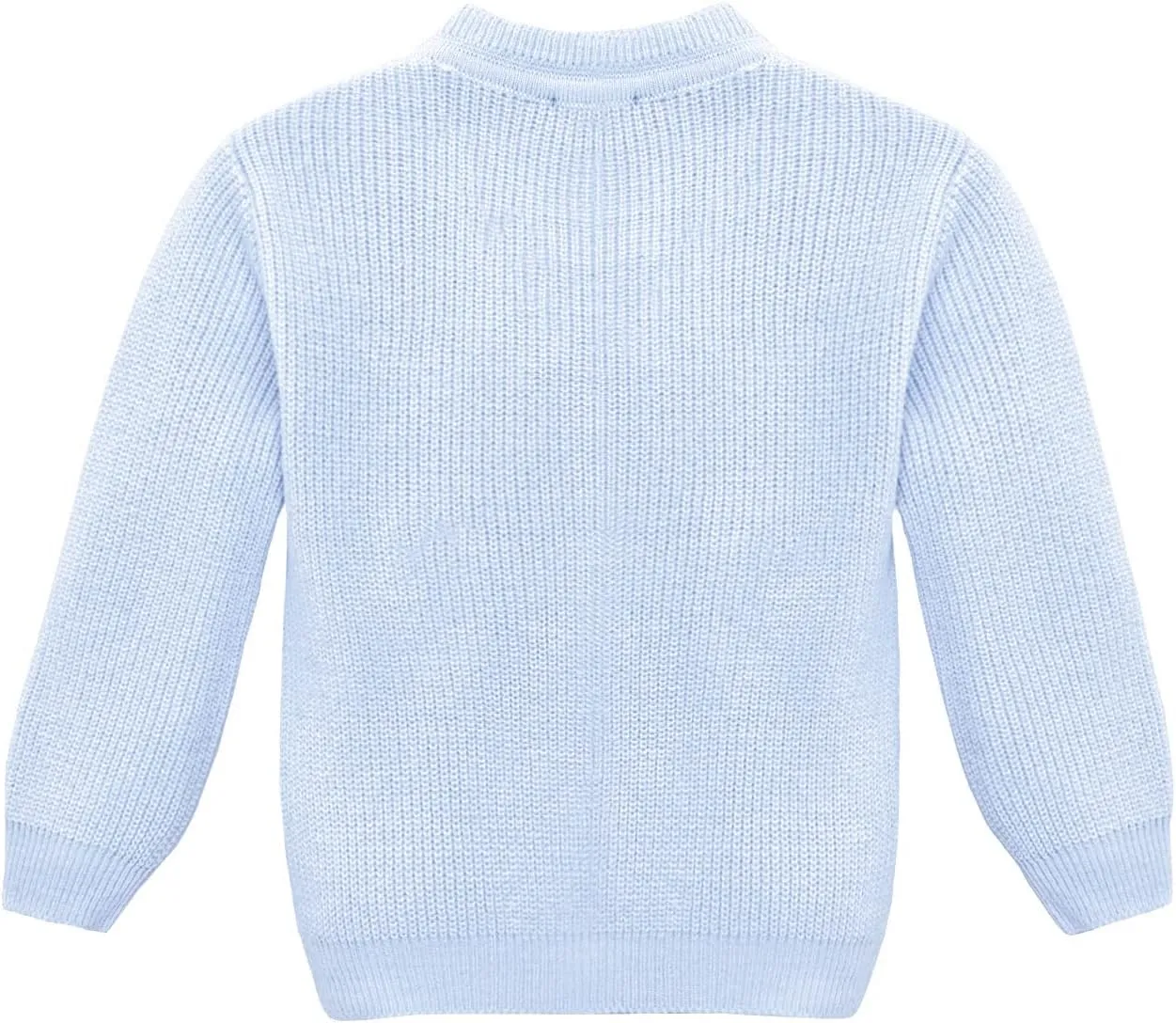Lilax Little Boys Basic Long Sleeve V-Neck Classic Knit Cardigan Sweater