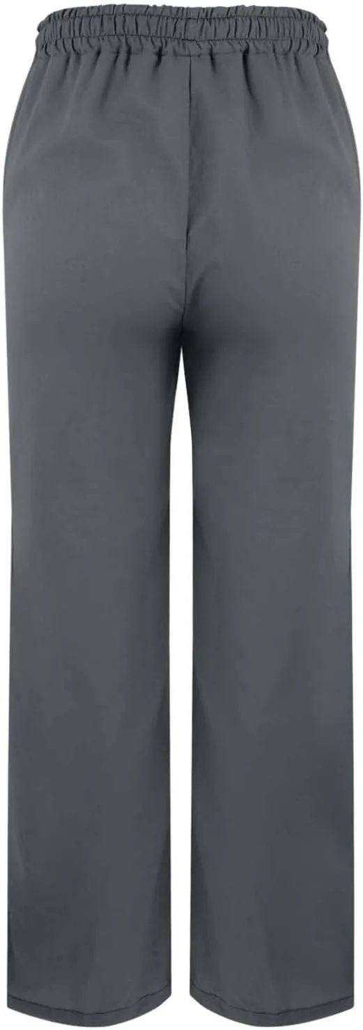 Linen Pants for Women 2025 Summer High Waist Straight Leg Lounge Pant Casual Loose Lightweight Split Beach Trousers