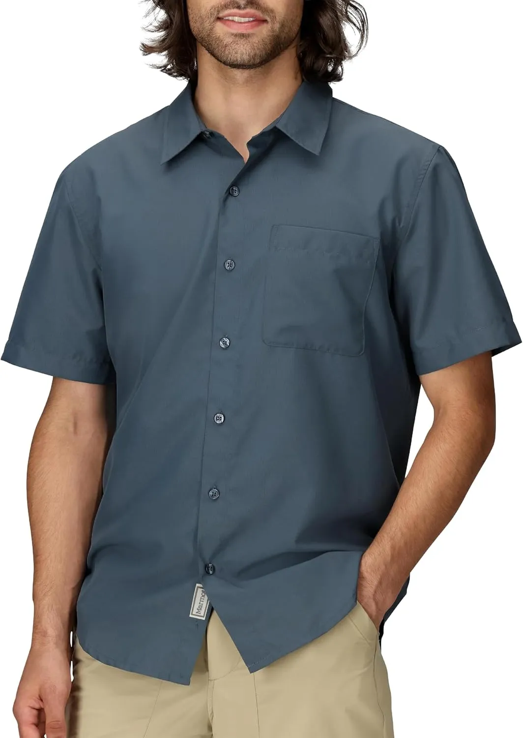 MARMOT Men's Airexchange UPF 40 Short Sleeve Shirt