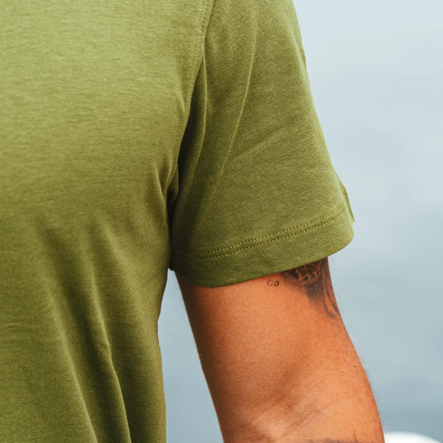 Men's 100% Organic Cotton T-Shirt - Fair Trade Certified Shirts for Men - Men's Cotton Tees - Plain Color T-Shirt (6 Pack)