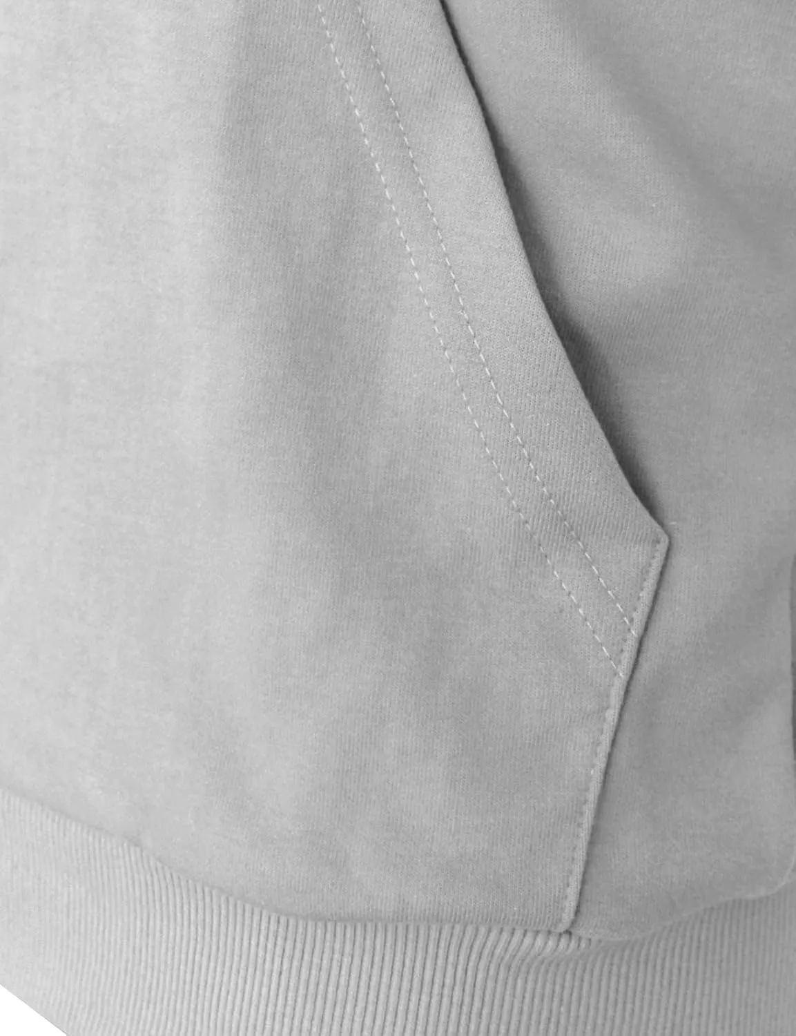 Men's Casual Zip-Hoodie Vest Cotton Sleeveless Zip up Hoodie Vest