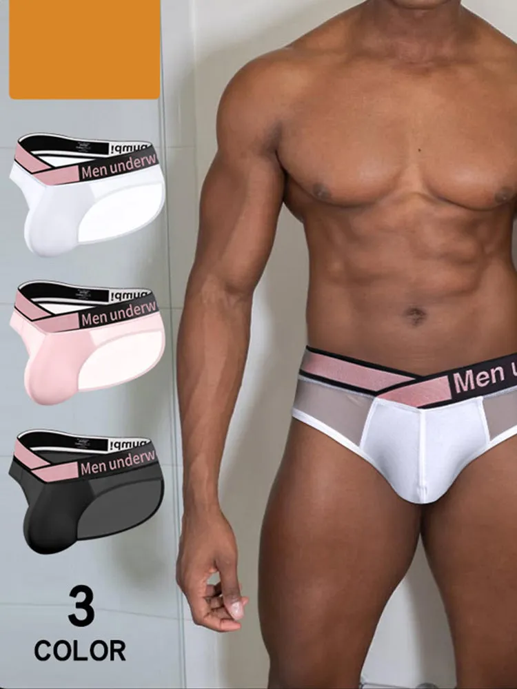Men's Contoured Pouch Sheer Breathable Brief