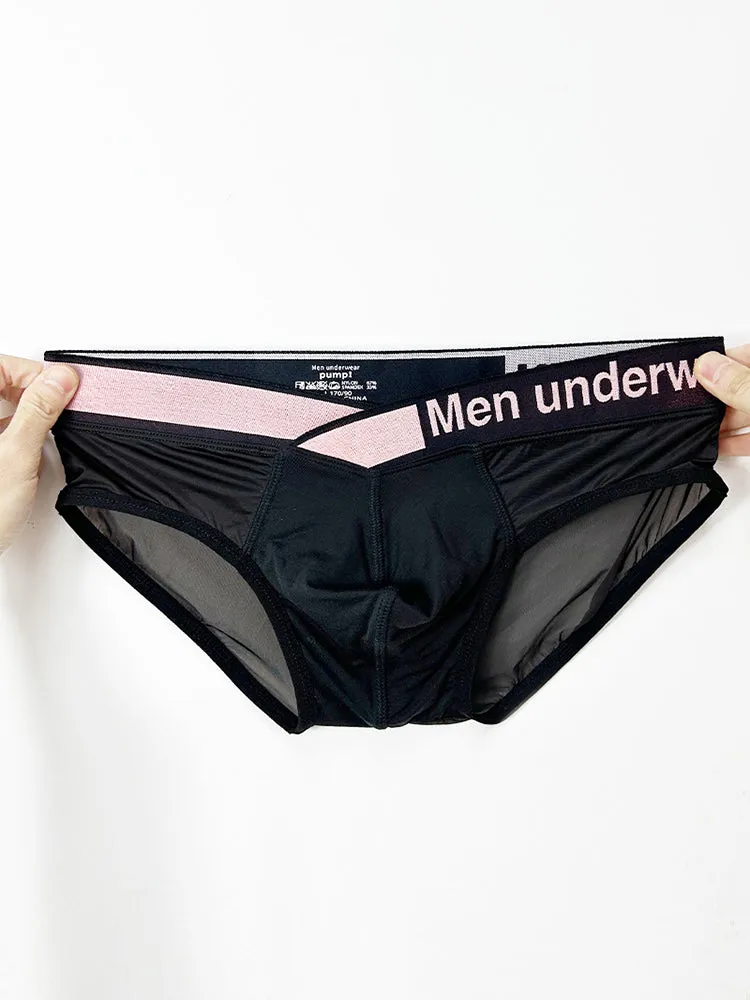 Men's Contoured Pouch Sheer Breathable Brief